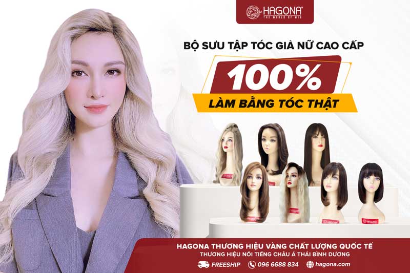 Cách giặt tóc giả nguyên đầu để tóc giả không bị rối